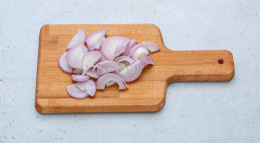Мусс из печени с томатным джемом