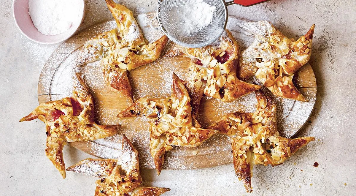 Рецепт слоек с имбирем и мармеладом