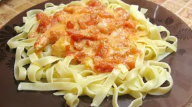 Рецепты с молочной продукцией, томатами и макаронами