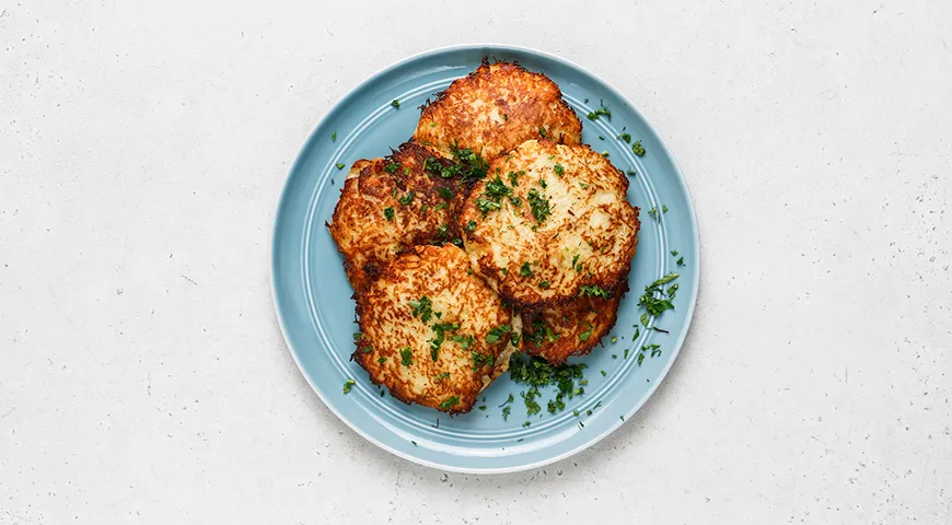 Драники с мясом