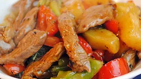 Рецепты с соусами, ананасом и бобами