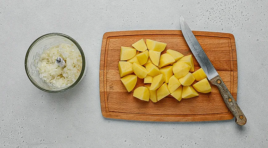 Карри с печенкой и горошком