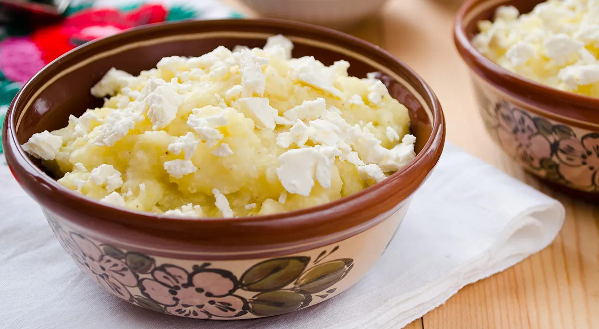 Пшенная каша с творогом