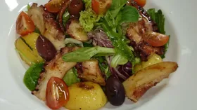 Рецепты с овощами, морепродуктами и оливками