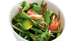 Простые рецепты с лососем и огурцом