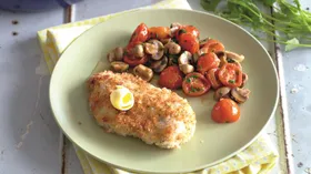 Рецепты с черри, шампиньонами и птицей