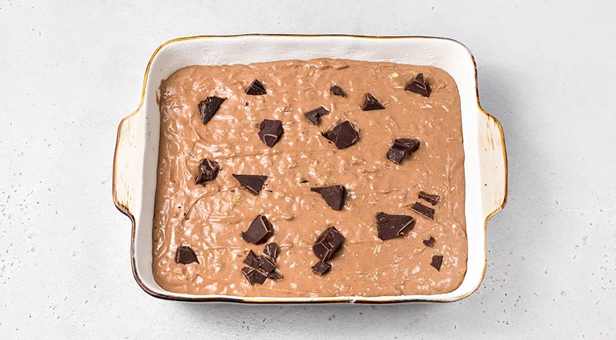 Сладкий пирог из кабачков