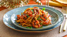 Рецепты с креветками и чили