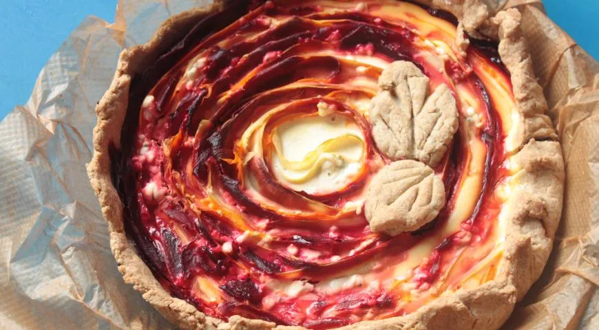 Овощной пирог "Осеннее солнце"