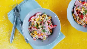 Простые рецепты с кукурузой и мясной гастрономией