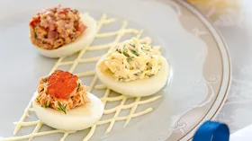 Рецепты на праздничный стол с соусами и икрой
