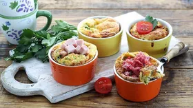 Рецепты с яйцом куриным, молоком и сыром Российский