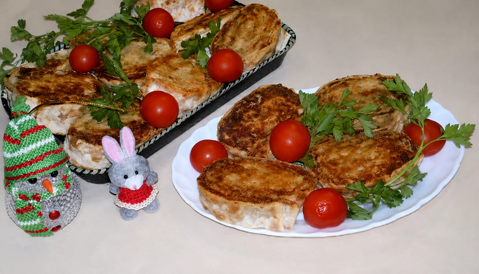 Горячая мясная закуска