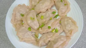 Пельмени с фаршем из индейки и капустой