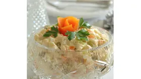 Рецепты с фруктами, майонезом и бобами
