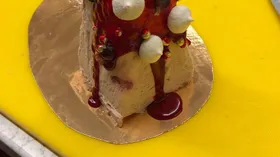 Рецепты с яйцом куриным, сливками и клюквой