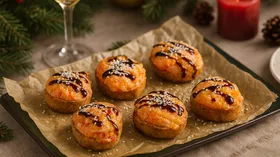 Праздничные суши-брускетты