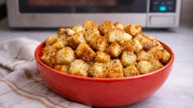 Сухарики в микроволновке