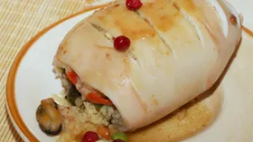 Рецепты с горохом, морковью и морепродуктами