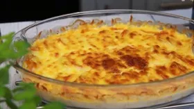 Легкая запеканка из кабачков
