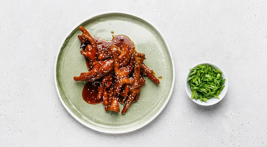 Куриные лапки по-китайски