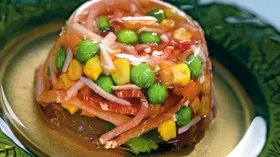 Рецепты на Новый год с морковью и горохом