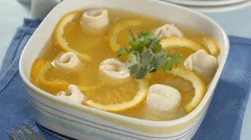 Рецепты с рыбой, желатином и фруктами