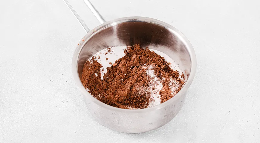 Постная шоколадная глазурь