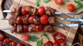 Шашлык из свиной шеи
