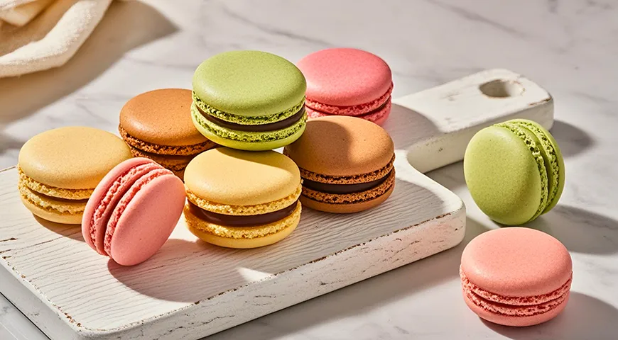 Макарон — символ французской кондитерской школы и один из самых экспортируемых десертов Франции