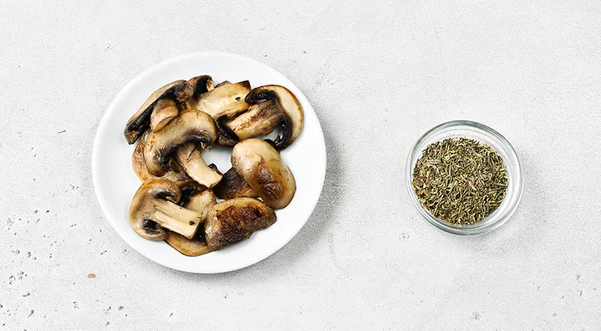 Крем-суп из грибов со сливками