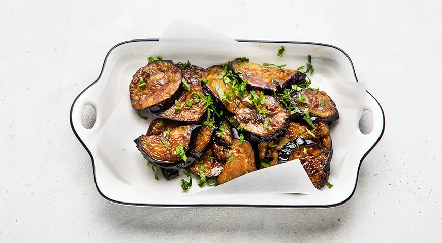 Карамелизированные баклажаны