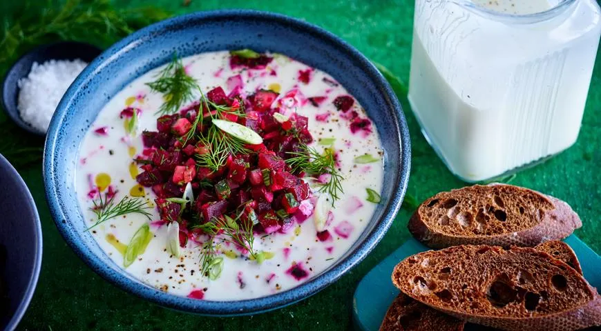 Как приготовить оригинальную окрошку с мацони