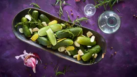 Простые рецепты с огурцом и хреном