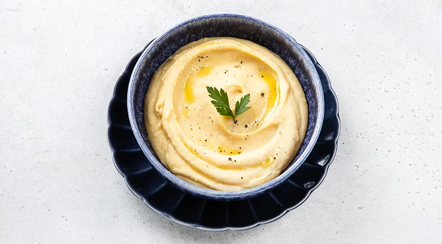 Нежное гороховое пюре со сливками