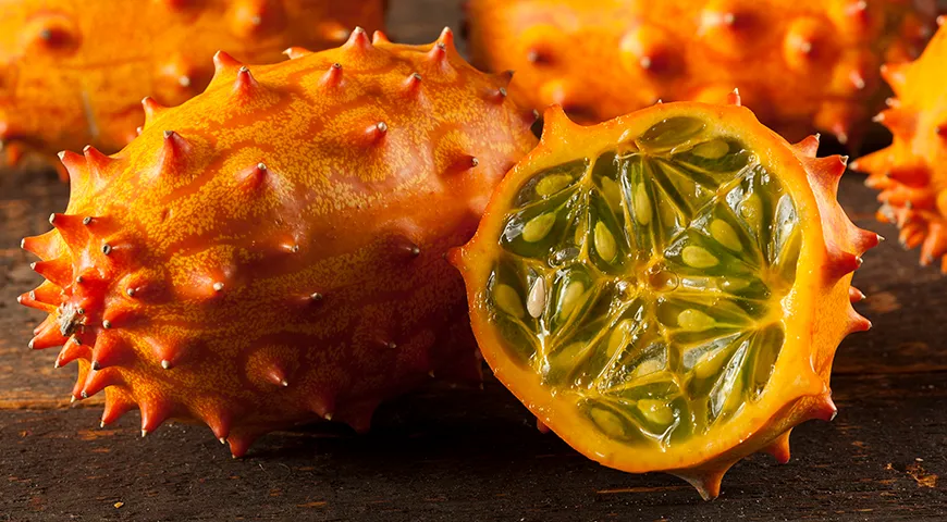 Рекомендуемая суточная норма кивано для взрослых и пожилых составляет 1-2 плода для взрослых