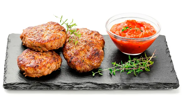 Котлеты из свино-говяжьего фарша