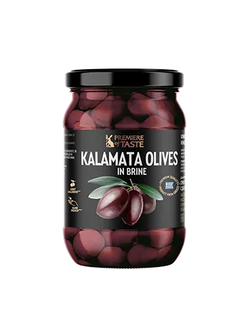 Оливки Premiere of taste Каламата сырокопченые 290г