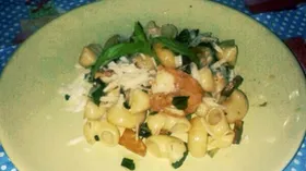 Рецепты с молочной продукцией, тыквой и креветками
