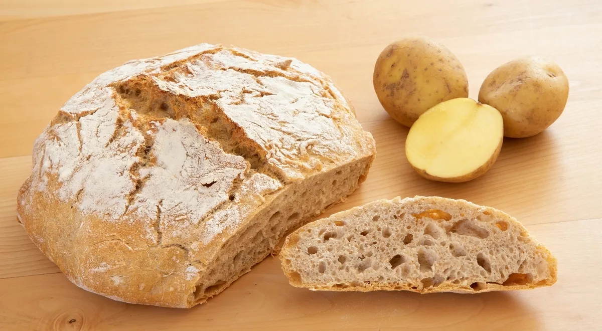 Дрожжевой картофельный хлеб