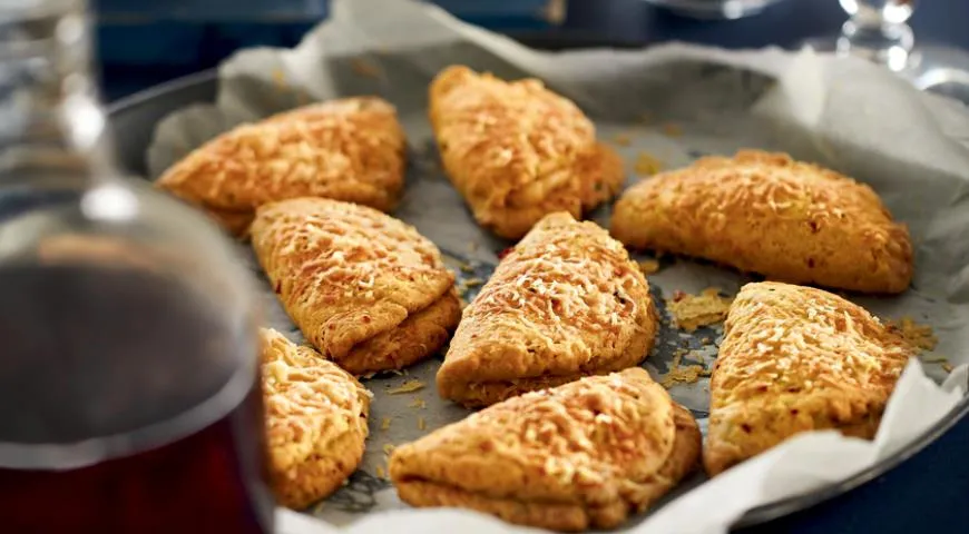 Несладкое творожное печенье