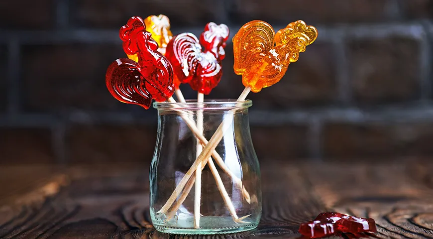 Классический рецепт леденца «Петушок»