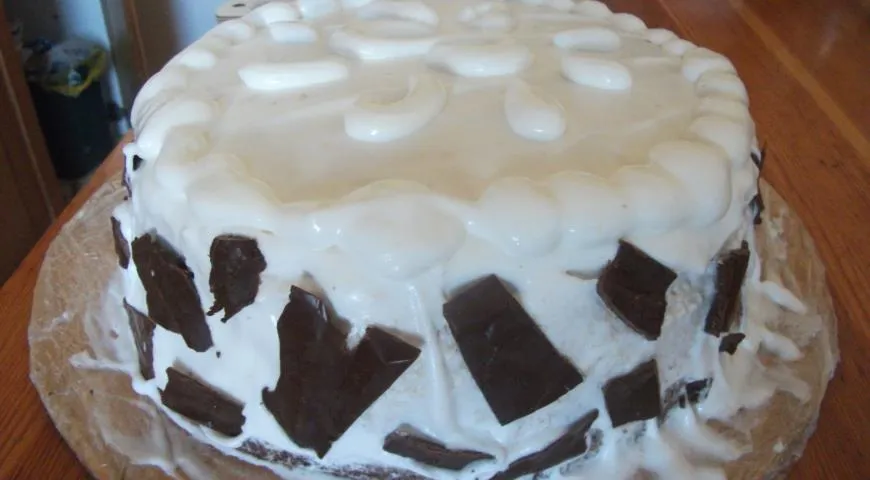 Торт Нежность со сметанным кремом