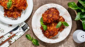 Драники с сыром и колбасой