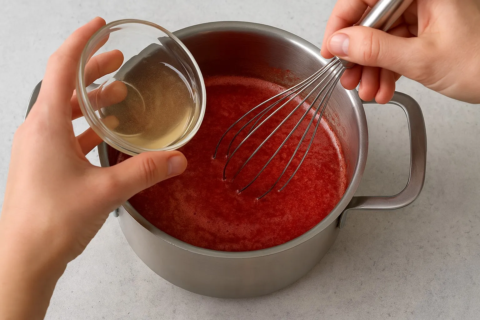 Желе из клубники на зиму