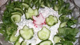 Рецепты с молочной продукцией, огурцом и укропом