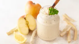 Соус из хрена с яблоком (к холодному мясу, колбасе и овощам)