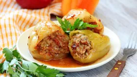 Перец, фаршированный в домашних условиях