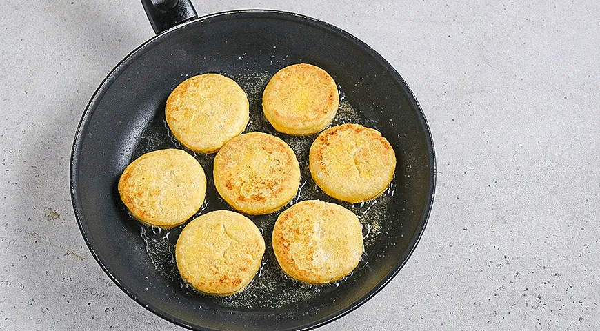 Сырники с кукурузной мукой