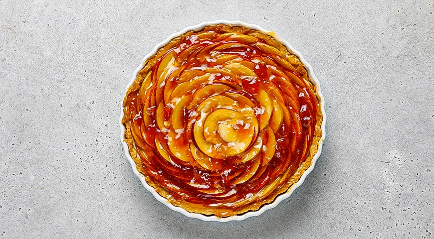 Тарт с нектаринами